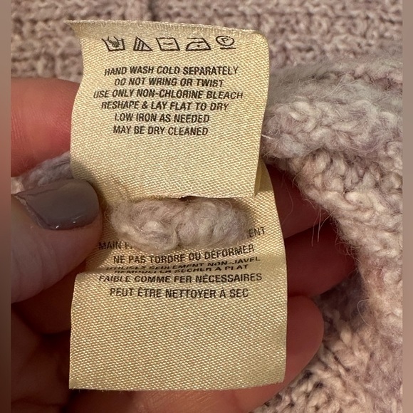 ANGEL of the NORTH ANTHROPOLOGIE Small Chauvet Open Front Cardigan Alpaca Blend - Picture 5 of 11